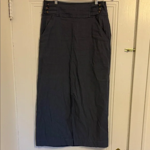 By Anthropologie Slim Column Maxi Skirt - Picture 2 of 5